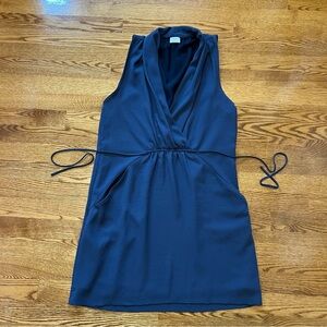 Aritzia Wilfred Blue Grey Sabine Dress